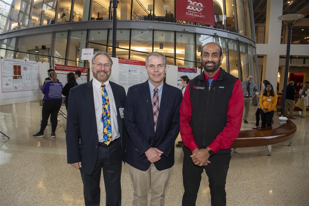 Image of Dr.  Sadayappan at the Research Symposium