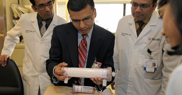 Photo of the doctors of Nephrology