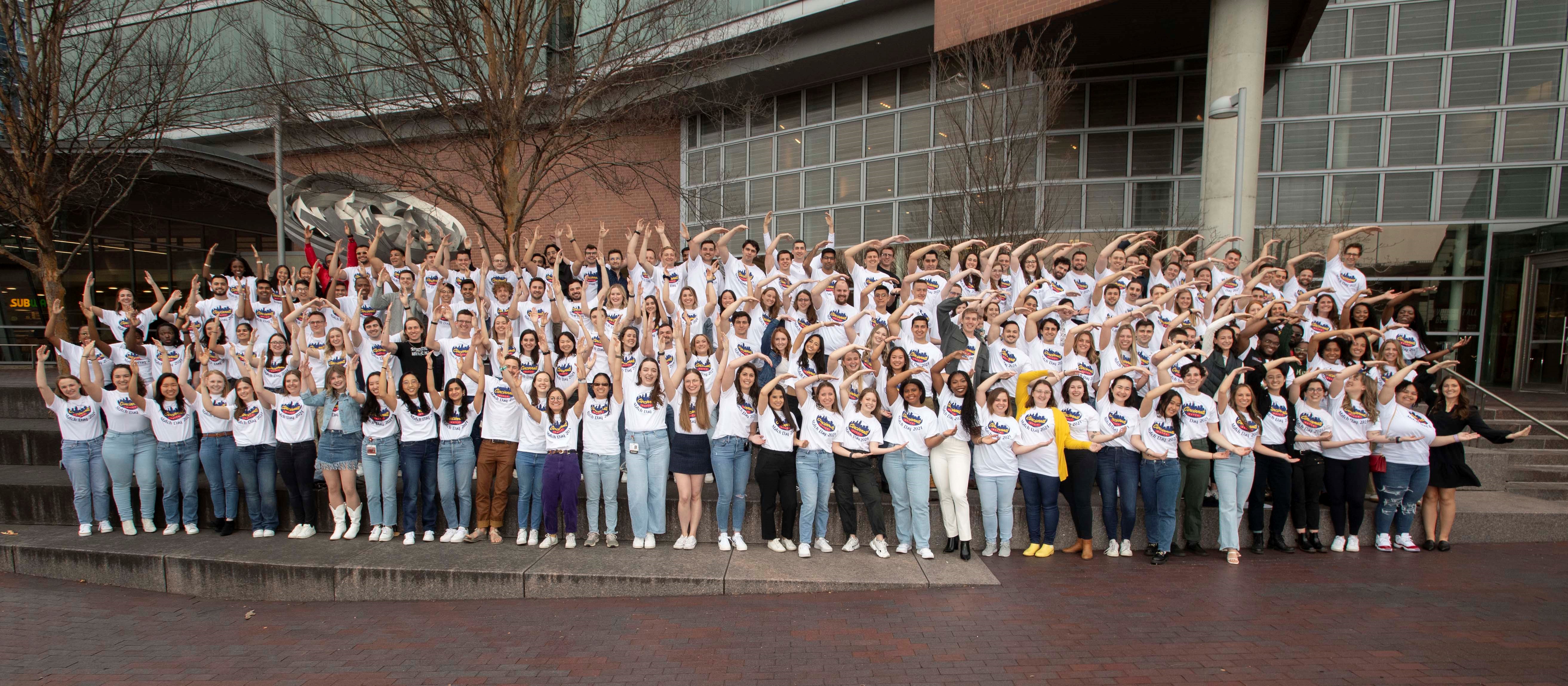 Phot of  the class of 2024 Match Day