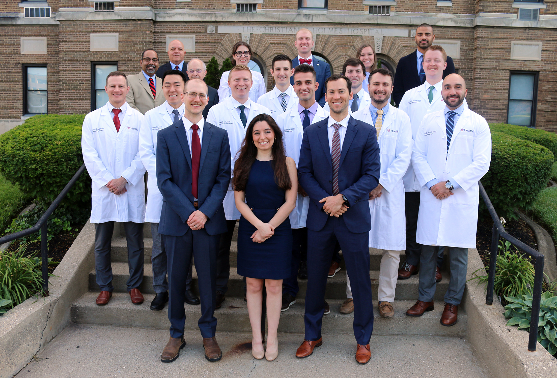 Oral surgery residents and faculty