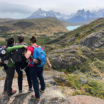 Plastic surgery residents hiking