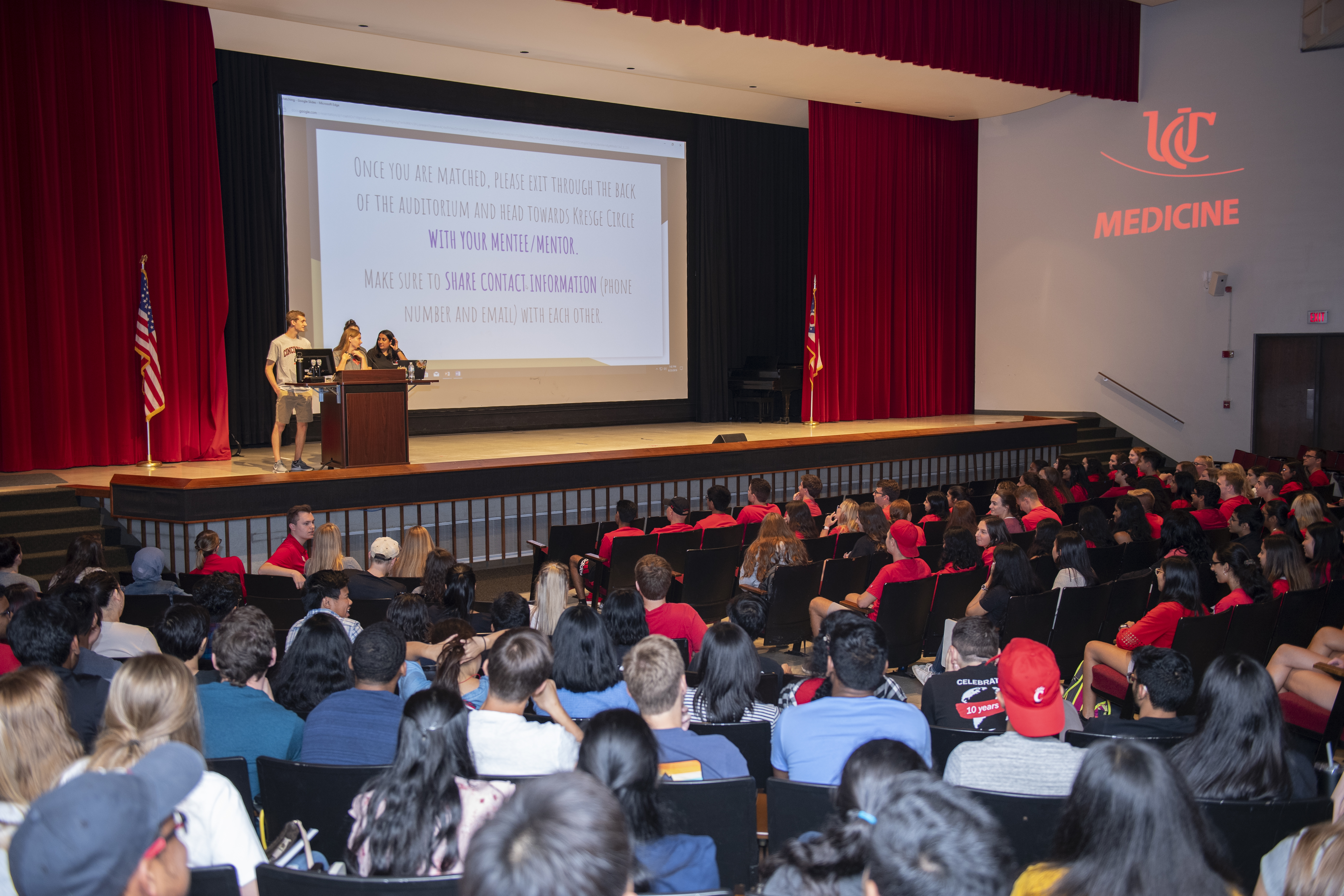 Second day of college